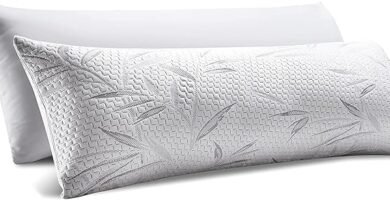 Hypoallergenic, Detachable, Breathable Pregnancy Body Pillow in White